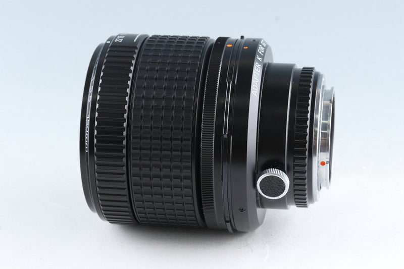 SMC Pentax 67 Soft 120mm F/3.5 Lens + Adapter K for 6x7 Lens #43416C6