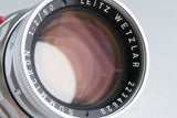 Leica Leitz Summicron Rigid 50mm F/2 Lens for Leica M #43480T