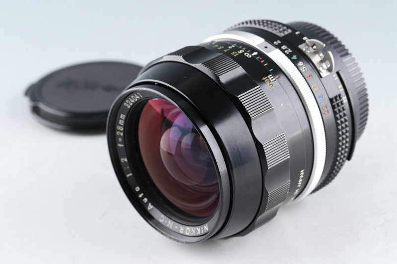 Nikon Nikkor-N.C Auto 28mm F/2 Ai Convert Lens #43542H22