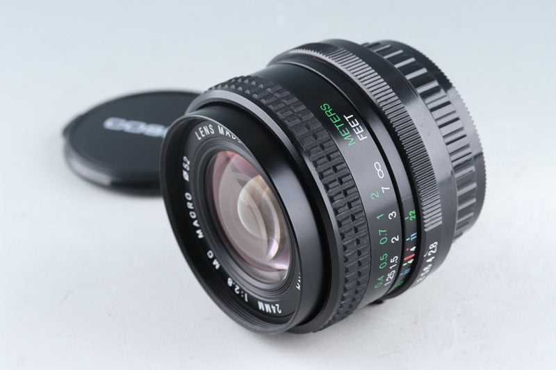 Cosina MC Macro 24mm F/2.8 Lens for Pentax K Mount #43554F5