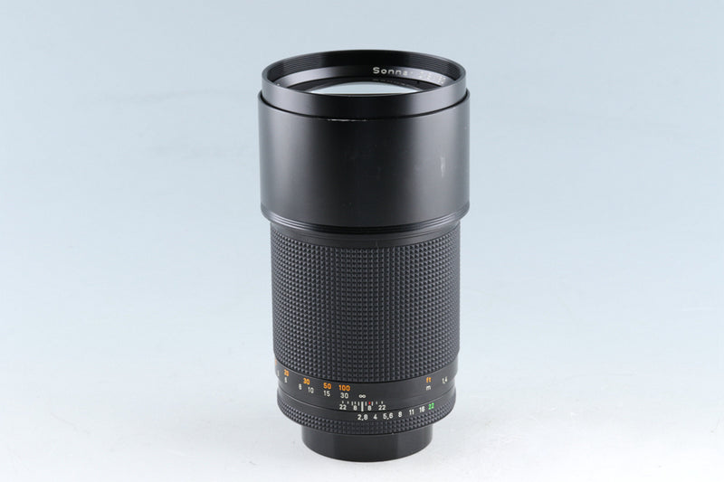 Contax Carl Zeiss Sonnar T* 180mm F/2.8 MMJ Lens for CY Mount