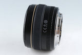 Canon EF 50mm F/1.4 Lens #43581F5
