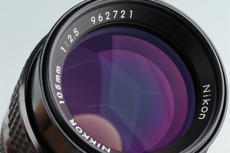 Nikon Nikkor 105mm F/2.5 Ais Lens #43749G43