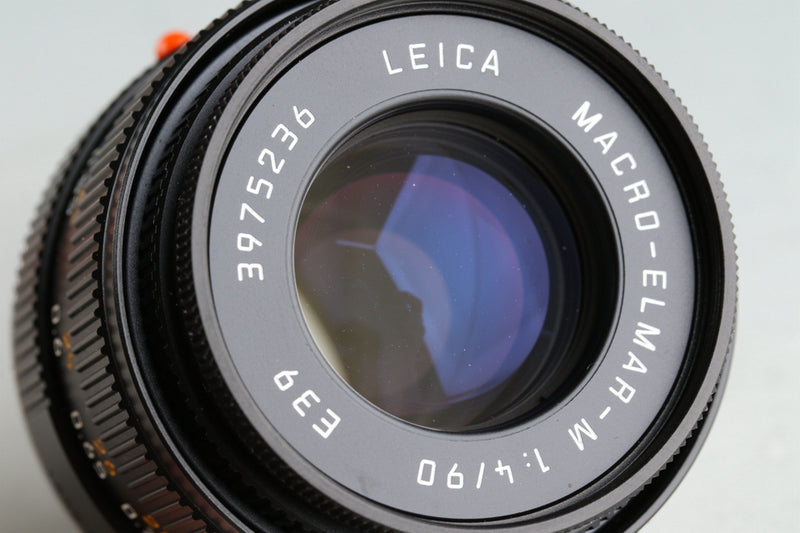 Leica Macro-Elmar-M 90mm F/4 Lens for Leica M + Macro-Adapter-M #43753T