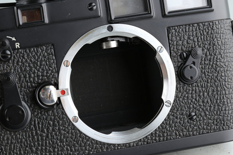 Leica M3 35mm Rangefinder Film Camera Repainted Black Repainted by Takahashi #43755T