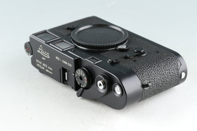 Leica M3 35mm Rangefinder Film Camera Repainted Black Repainted by Takahashi #43755T