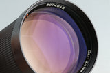 Contax Carl Zeiss Planar T* 135mm F/2 AEG Lens for CY Mount #43907A1