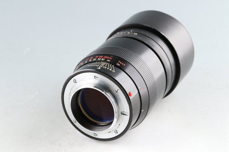 Leica Leitz Tele-Elmarit 180mm F/2.8 Lens for Visoflex II & III #43919K