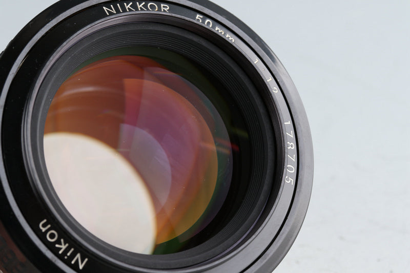 Nikon Nikkor 50mm F/1.2 Ai Lens #43956H22