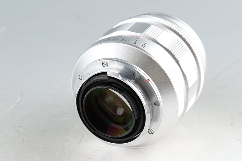 Voigtlander Nokton VM 35mm F/1.2 ASPHERICAL - Silver Lens for Leica M #44017E5