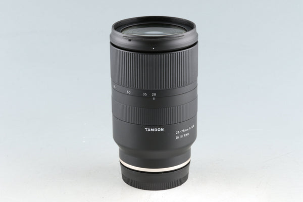 Tamron 28-75mm F/2.8 Di III RXD Lens for Sony E #44022F6