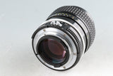 Nikon Nikkor 105mm F/2.5 Ai Lens #44070A3