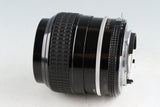 Nikon Nikkor 105mm F/2.5 Ai Lens #44070A3