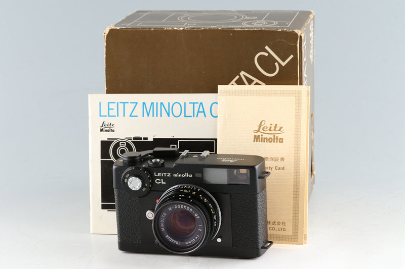 leitz MINOLTA CL  M-ROKKOR-QF 40mm f2