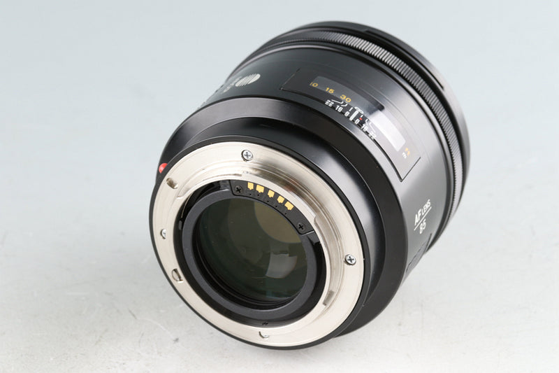 Minolta AF 85mm F/1.4 Lens for Minolta AF #44107H31 – IROHAS SHOP