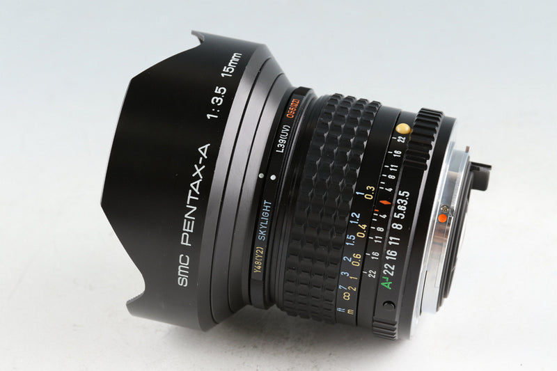 カメラレンズ　SMC PENTAX 15mm F3.5