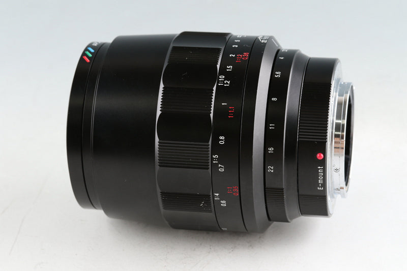 Voigtlander Macro Apo-Lanthar 110mm F/2.5 Lens for Sony E #44113H31