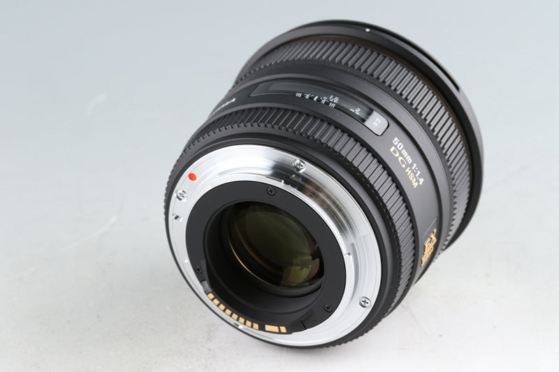 Sigma 50mm F/1.4 DC HSM Lens for Canon EF #44206L6