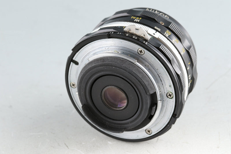 Nikon Nikkor-H Auto 28mm F/3.5 Ai Convert Lens #44239G22