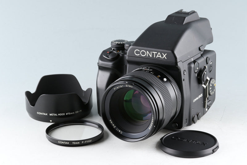 Contax 645 + Carl Zeiss Planar T* 80mm F/2 Lens #44311F1