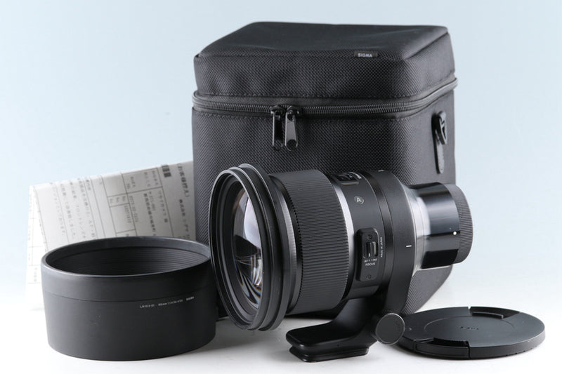 Sigma 105mm F/1.4 DG Lens for Sony E #44346L6