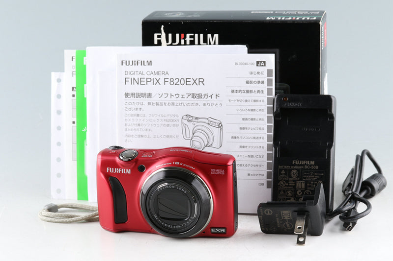 Fujifilm Finepix F820EXR Digital Camera With Box #44380L6