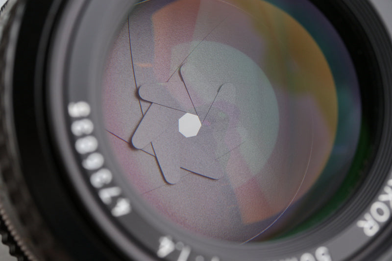 Nikon Nikkor 50mm F/1.4 Ai Lens #44409A5