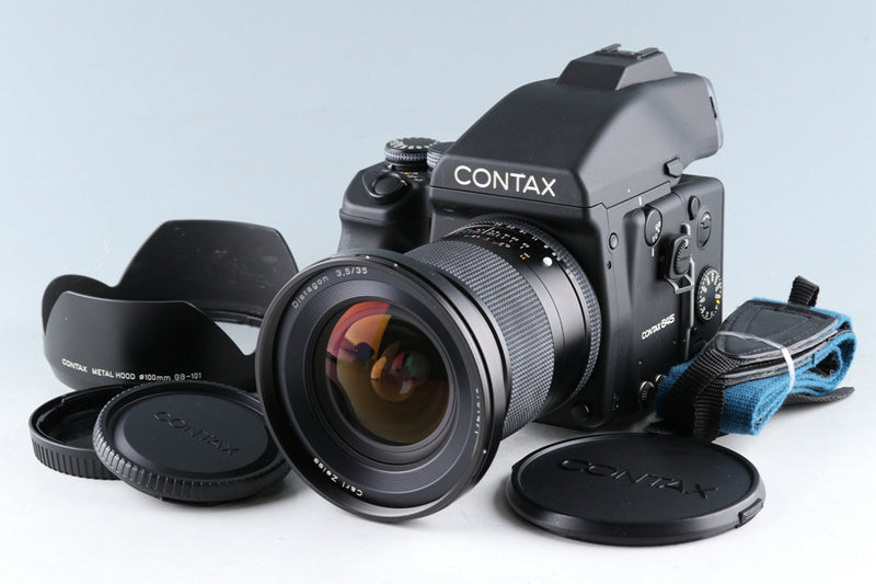 Contax 645 + Carl Zeiss Distagon T* 35mm F/3.5 Lens #44445E6 ...