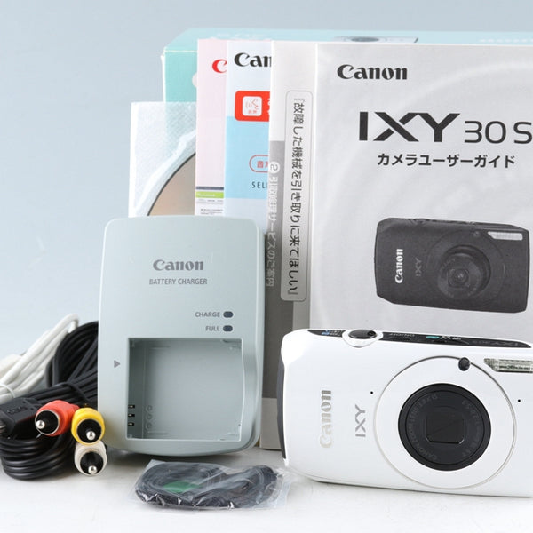 Canon IXY 30 S Digital Camera With Box #44492L3 – IROHAS SHOP