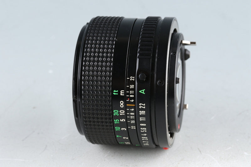 Canon FD 50mm F/1.4 Lens #44496F5