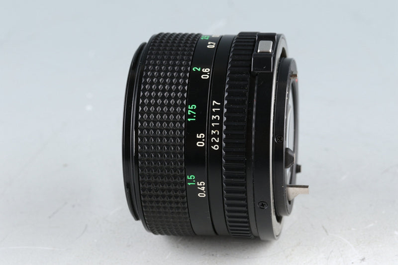 Canon FD 50mm F/1.4 Lens #44496F5