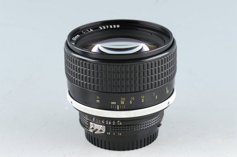 Nikon Nikkor 85mm F/1.4 Ais Lens #44557A5