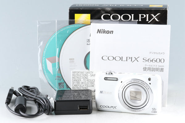 Nikon Coolpix S6600 Digital Camera With Box #44563L4