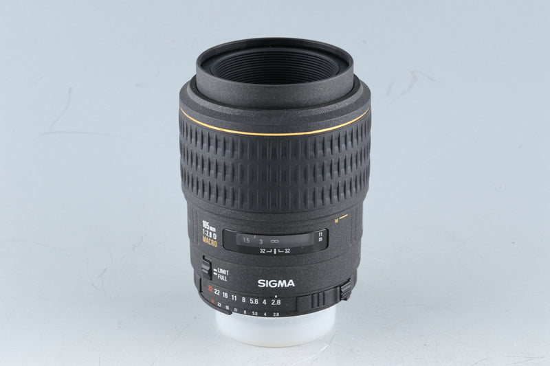 Sigma 105mm F/2.8 D Macro Lens for Nikon F #44635F5