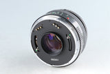 Zenza Bronica ETR Si + Zenzanon-PE 75mm F/2.8 Lens #44650E4