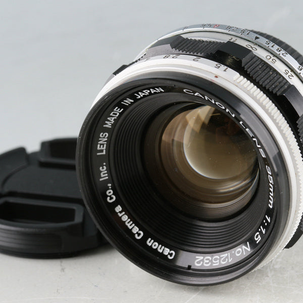Canon 35mm F/1.5 Lens for Leica L39 #44679F4