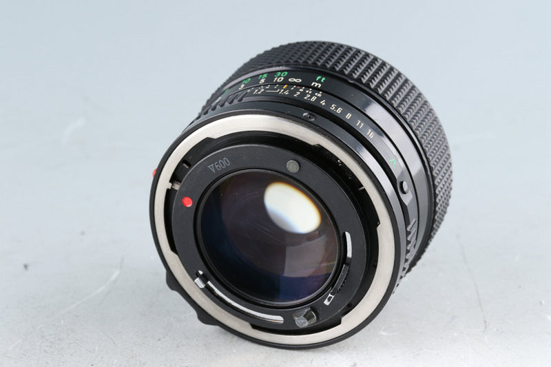 Canon FD 50mm F/1.2 Lens #44695F4