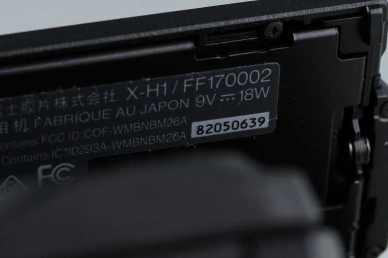 Fujifilm X-H1 Mirrorless Digital Camera #44735F2