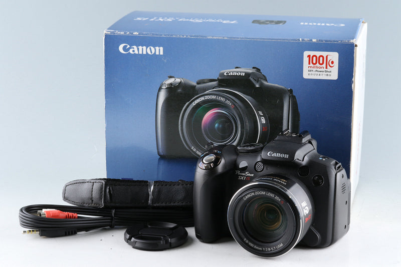 Canon Power Shot SX1 IS Digital Camera With Box #44763L3