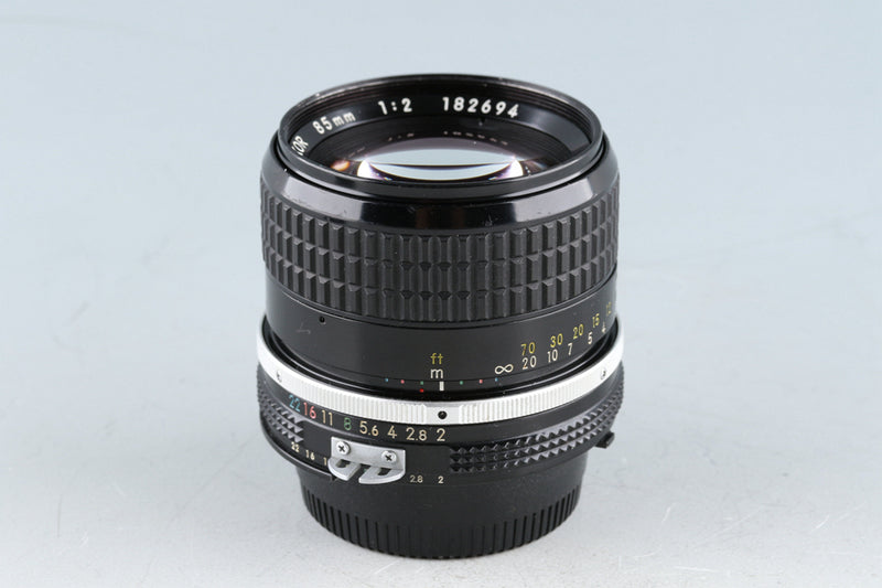 Nikon Nikkor 85mm F/2 Ai Lens #44768A3