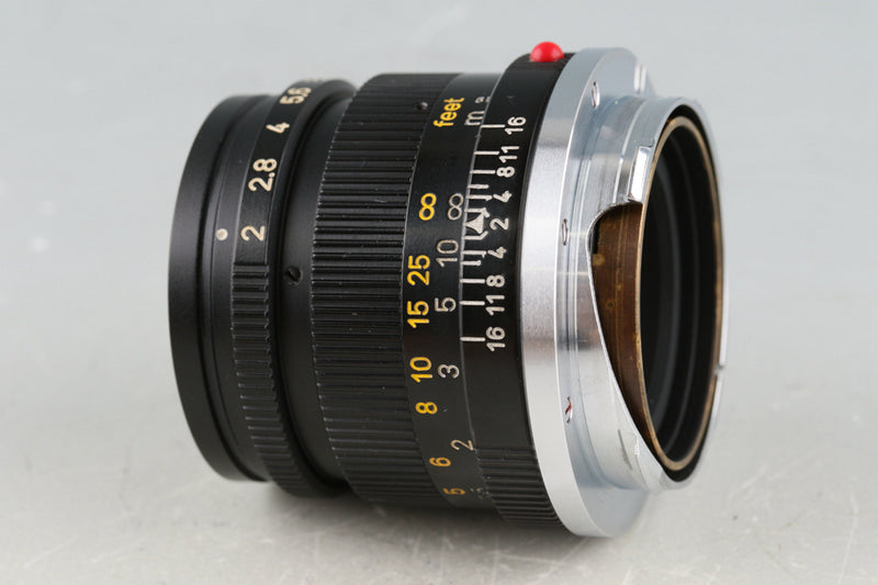 Leica Leitz Summicron 50mm F/2 Black Paint Lens for Leica M #44775T