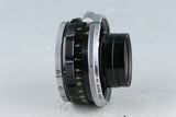 Nikon W-Nikkor 35mm F/1.8 Lens for Nikon S #44792H22