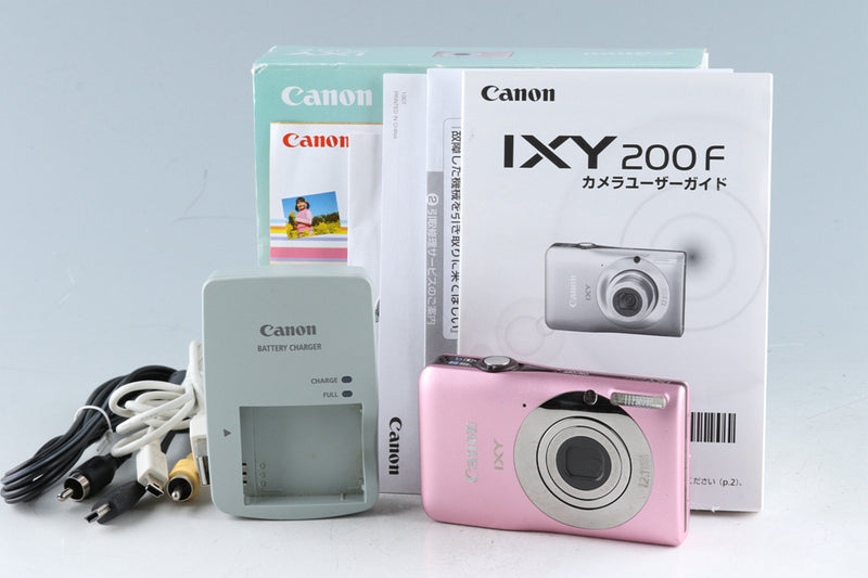 Canon IXY 200F Digital Camera With Box #44795L3