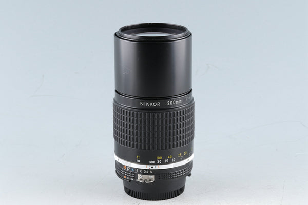 Nikon Nikkor 200mm F/4 Ais Lens #44851G23