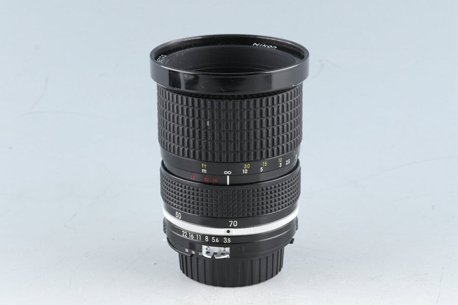 Nikon Zoom-Nikkor 35-70mm F/3.5 Ai Lens #44892A3 – IROHAS SHOP