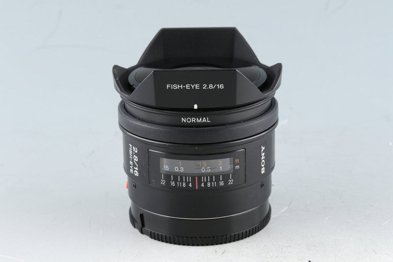 Sony 16mm F/2.8 Fish-Eye Lens for Sony AF #44899G32