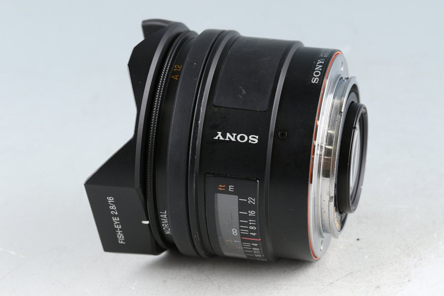 Sony 16mm F/2.8 Fish-Eye Lens for Sony AF #44899G32 – IROHAS SHOP