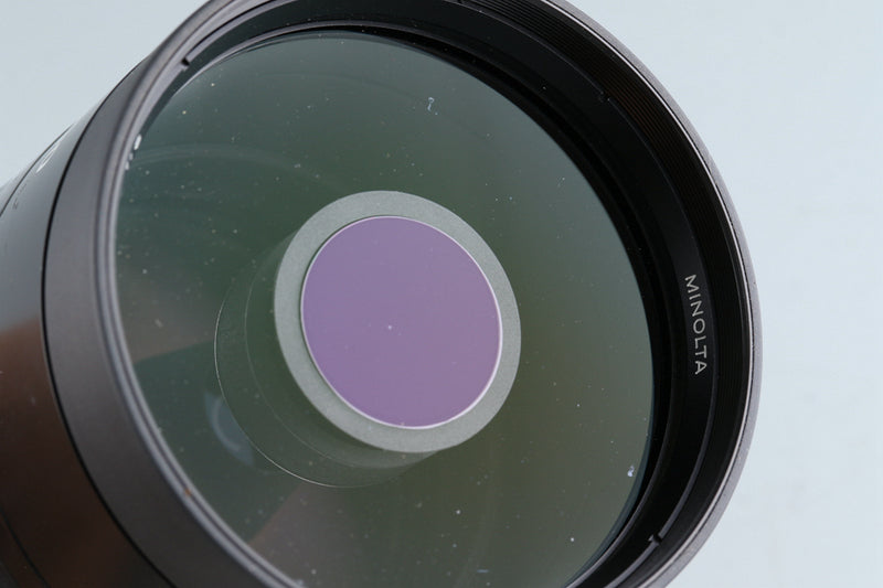 Minolta AF Reflex 500mm F/8 Lens for Sony AF #44901G42