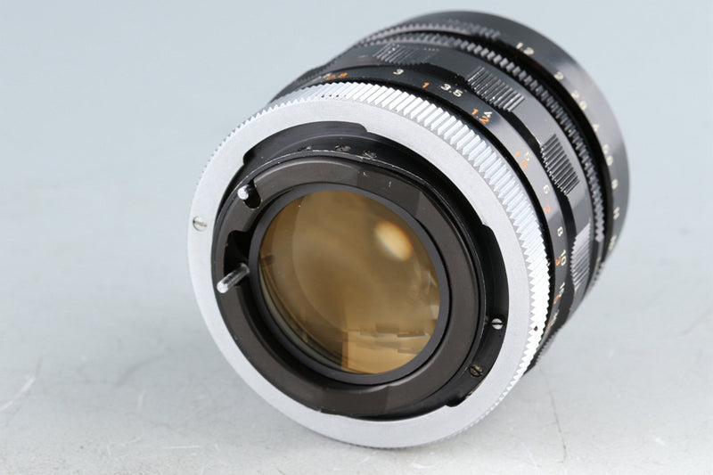 Canon SUPER-CANOMATIC LENS R 58ｍｍ F1.2