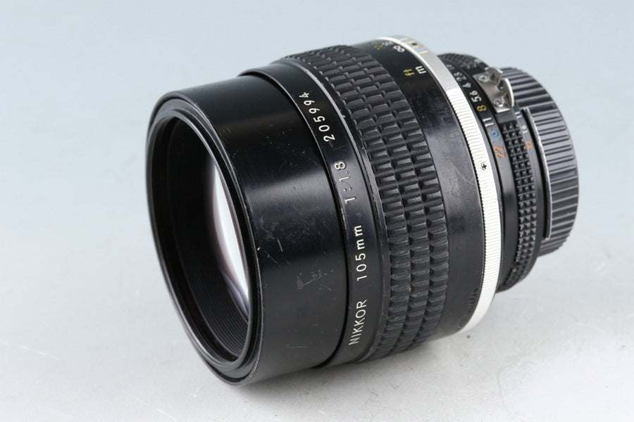 Nikon Nikkor 105mm F/1.8 Ais Lens #45019H23